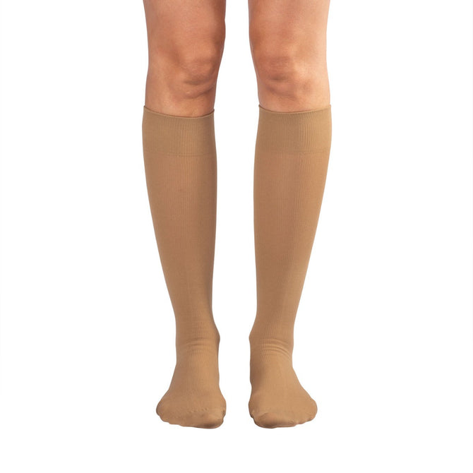 Essentials Micro Nylon Casual Below Knee Socks 10-15mmHg