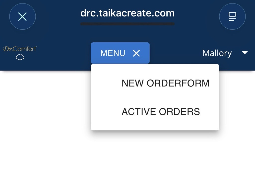 Step 1 – Log In
