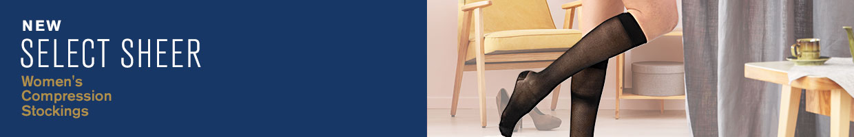 Select Sheer Compression Stockings