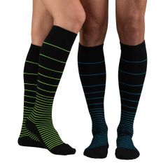 Everyday Style Funnel Stripe Below Knee Socks