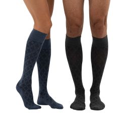 Everyday Style Tone-Down Diamond Below Knee Socks
