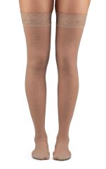 Select Sheer Thigh High Stockings nude