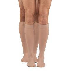 Microfiber Opaque +Plus 30-40mmHg Below Knee Stockings unisex