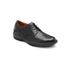 Dr Comfort - Wing Shoe - Black - 3/4