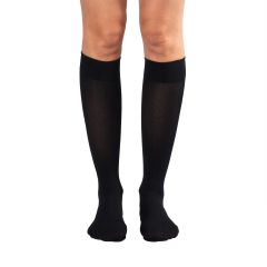 Essentials Micro Nylon Casual Socks Below Knee women's black