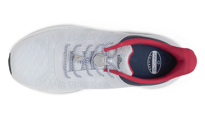 Dr. Comfort Polo Men's Shoe Overhead View