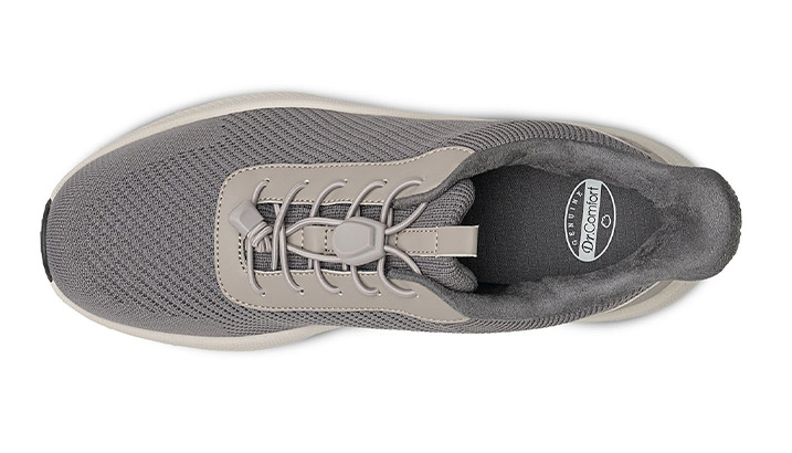 Dr. Comfort Finch Men's Quick-Fit Shoe Overhead View